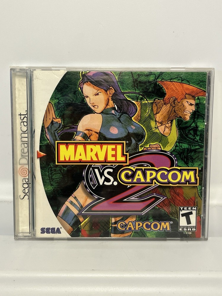 Marvel vs. Capcom 2 (Sega Dreamcast, 2000) CIB Complete - Tested