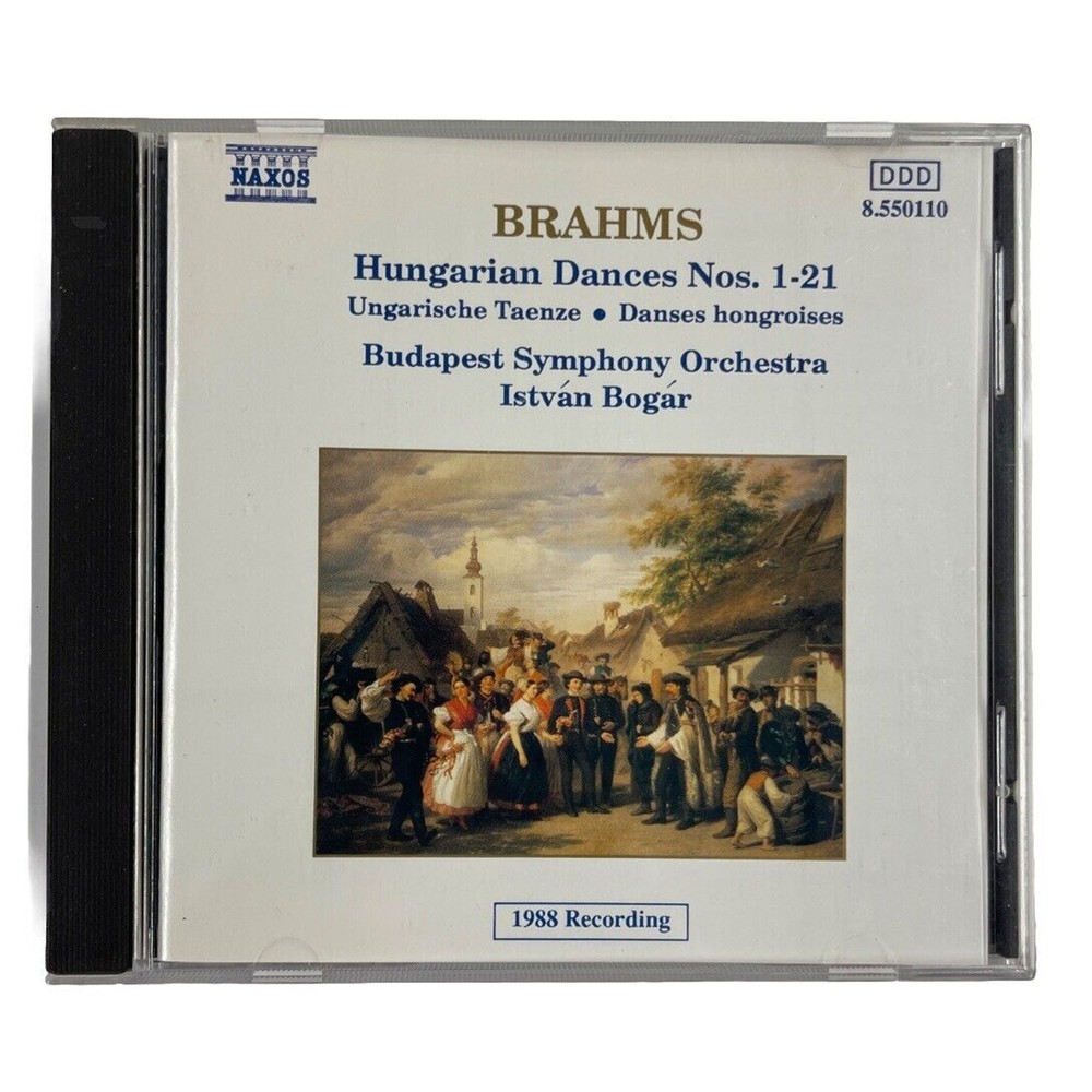 Johannes Brahms : Hungarian Dances Nos. 1 - 21 CD