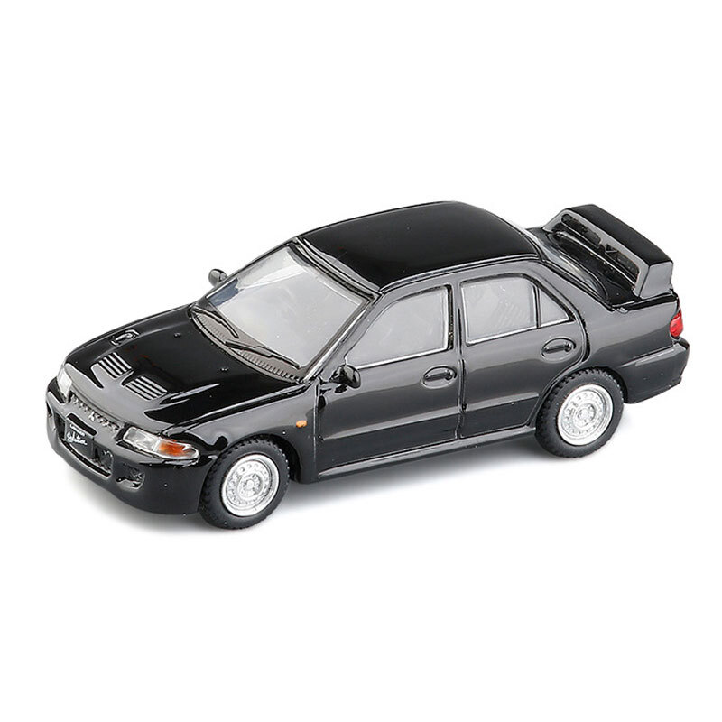 1:64 Mitsubishi Lancer EVO II Model Car Diecast Toy Cars Toys for Boys Black