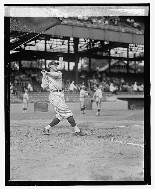 Goslin,Washington,Major League Baseball Player,1925,MLB,American Athlete