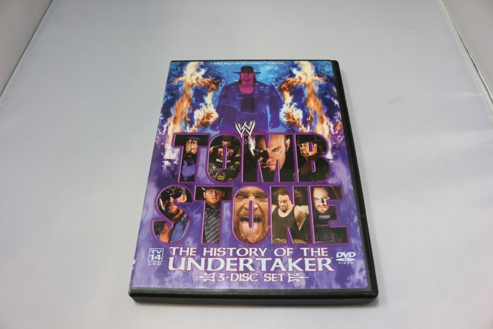 DVD Tombstone The History of the Undertaker (2005) WWF WWE 3-Disc Set