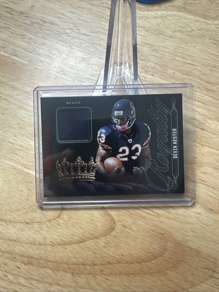 2025 Rookies & Stars Devin Hester Royalty #R-DHR PATCH Chicago Bears HOF