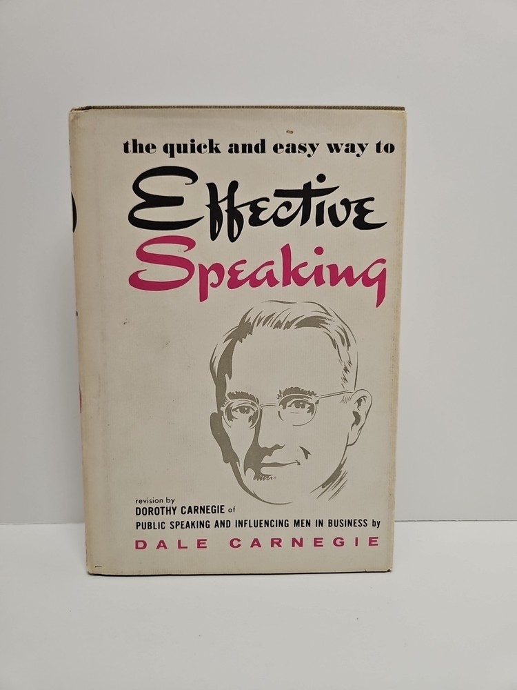 The Quick and Easy Way to Effective Speaking Dale Carnegie Hardback Dorothy