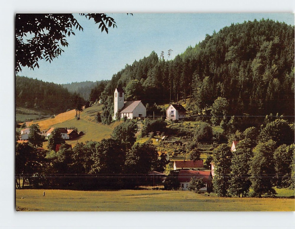 Postcard Scenic View in Warmensteinach Germany