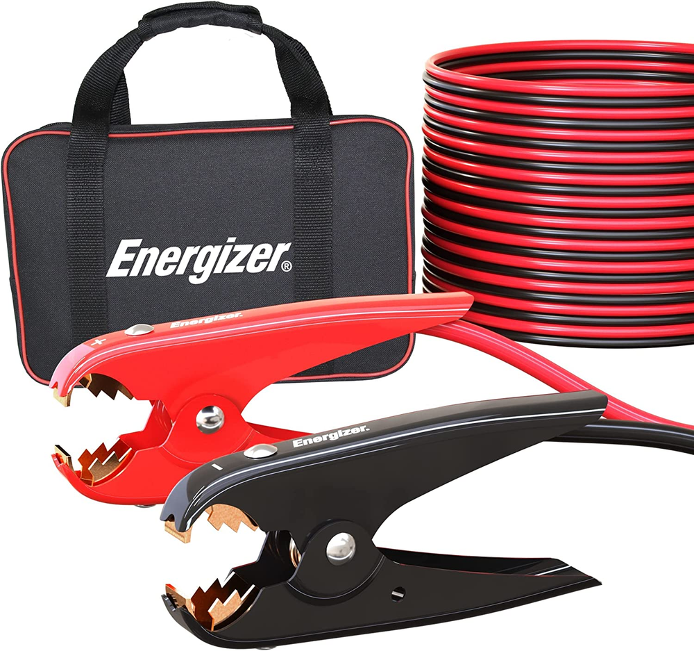 Jumper Cables for Car Battery, Heavy Duty Automotive Booster Cables for Jump Sta