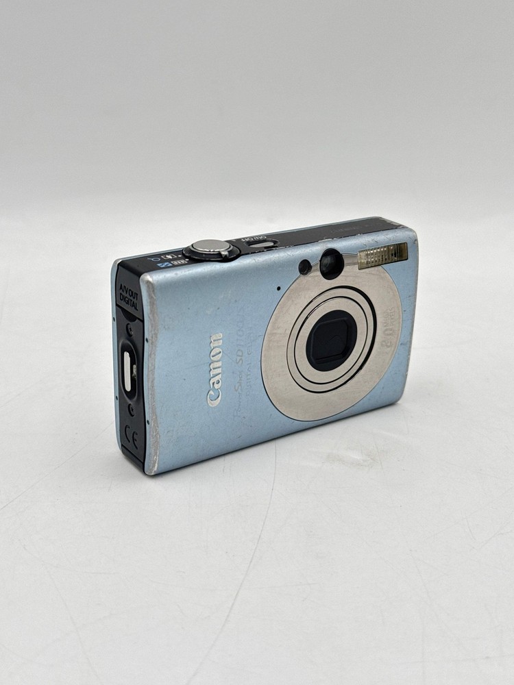 Canon PowerShot SD1100IS 8MP 3x Optical Image Zoom Digital Camera Blue FOR PARTS
