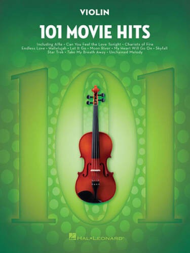 101 Movie Hits for Violin - Paperback By Hal Leonard Corp. - VERY GOOD