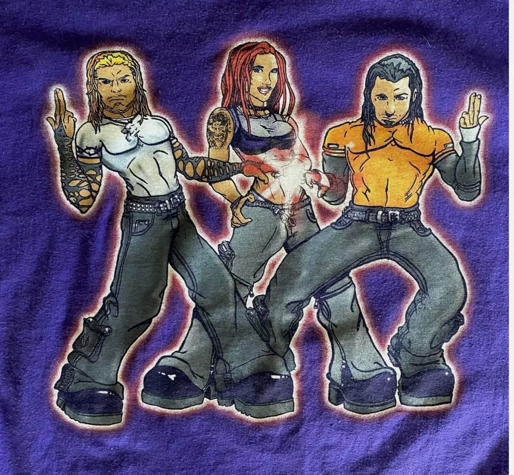 The Hardy Boyz Collection Gift For Fan All Size S to 5XL Purple T-shirt