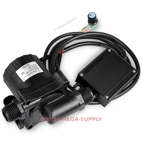 12V DC 24W Brushless Water Pump Speed-adjustable Pump 5m MAX Head&900L/H Flow
