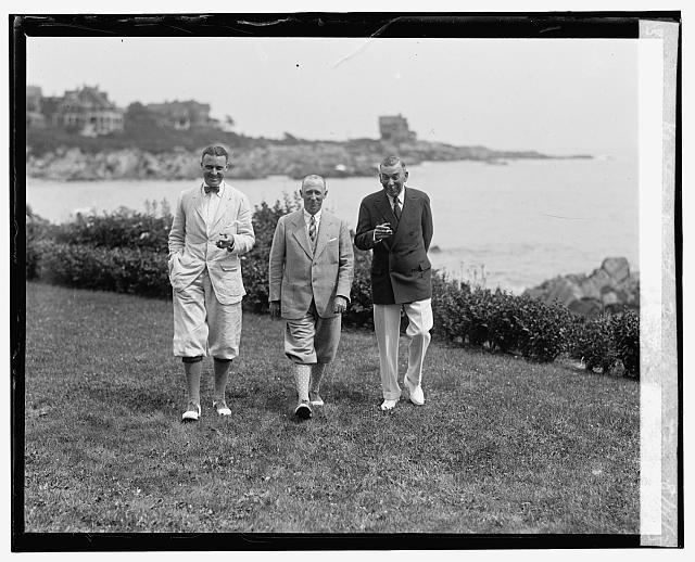 Photo:Kenneth M. Roberts, Atwater Kent & Booth Tarkington, 8/11/25