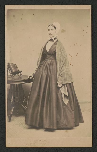 Sybil Jones Quaker Missionary 1860s Philadelphia Washington DC Portrait