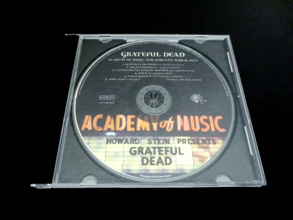 Grateful Dead Academy of Music Bonus Disc CD New York NY 1972 Rockin' The Rhein-image