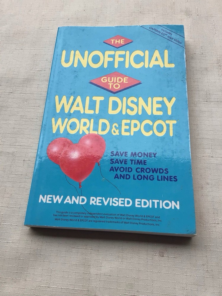 The Unofficial Guide To Walt Disney World & Epcot New&revised Ed. Bob Sehlinger