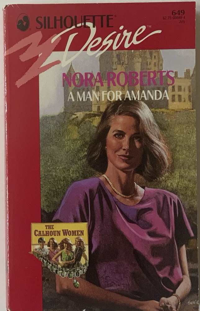 Man for Amanda by Nora Roberts (1991, Mass Market)