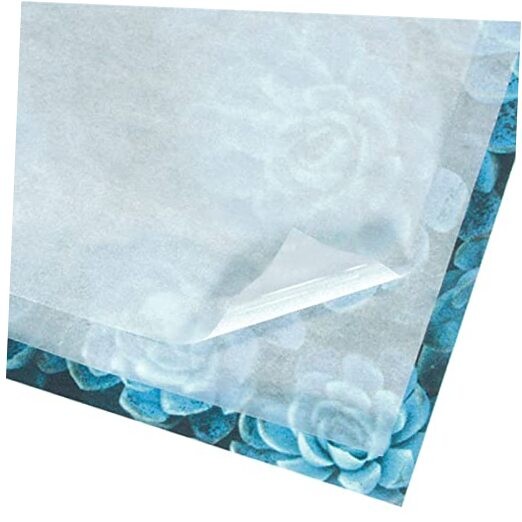 Acid-Free Buffered Interleaving Tissue Paper 100 Sheets 10x15 White Pack-image