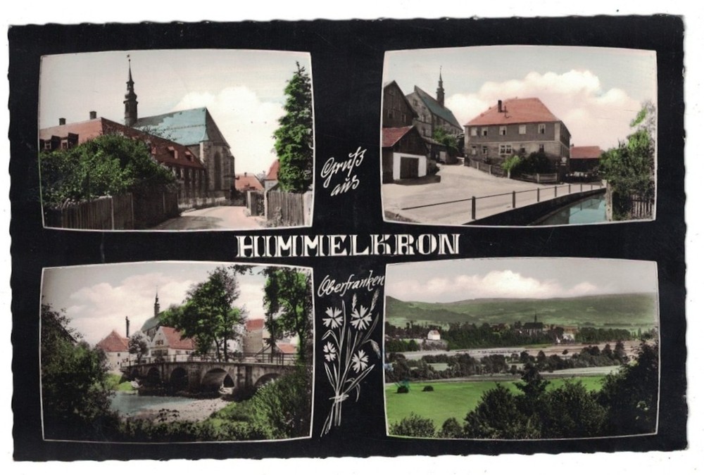 Vintage Gruss Aus Himmelkron Germany Multi-View Postcard