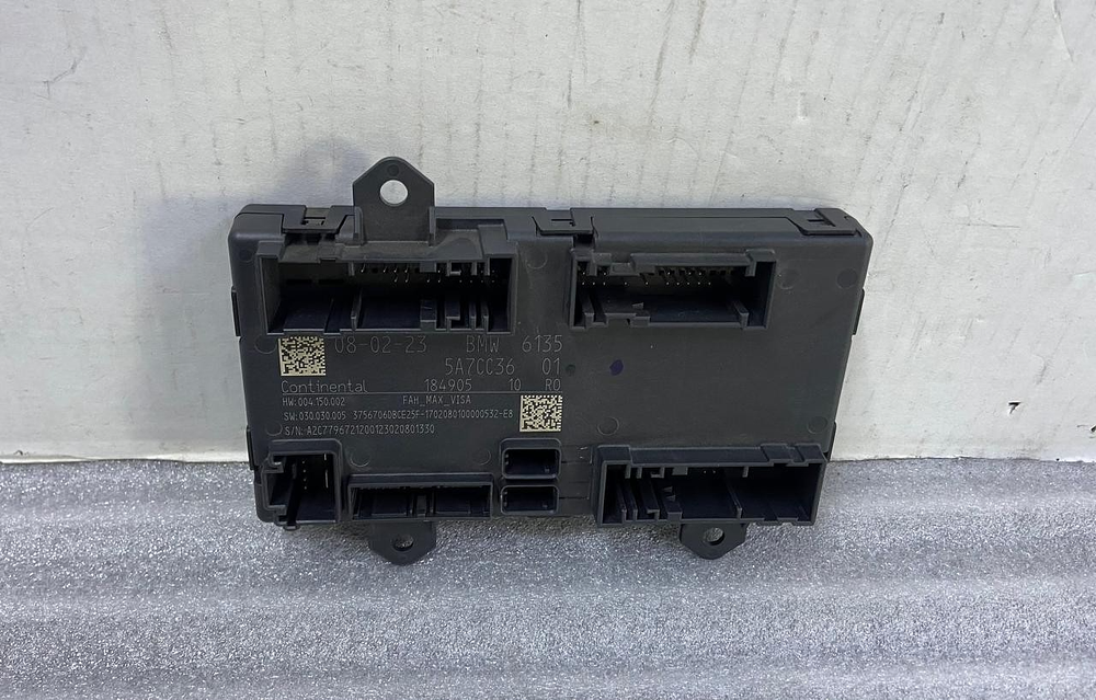 OEM BMW G70 REAR DOOR DRIVER SIDE CONTROL UNIT 5A7CC36 CONTINENTAL BRAND NEW