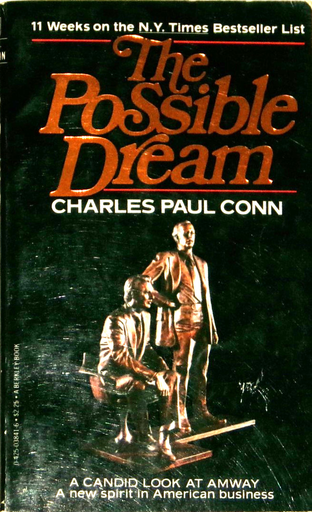 The Possible Dream by Charles Paul Conn 1978 1st Berkley 03841 pb VG+