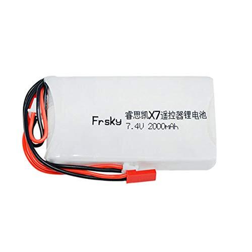 HHZ Frsky 7.4V 2000mAh 8C Li-po Rechargeable Replacement Battery for Frsky AC...