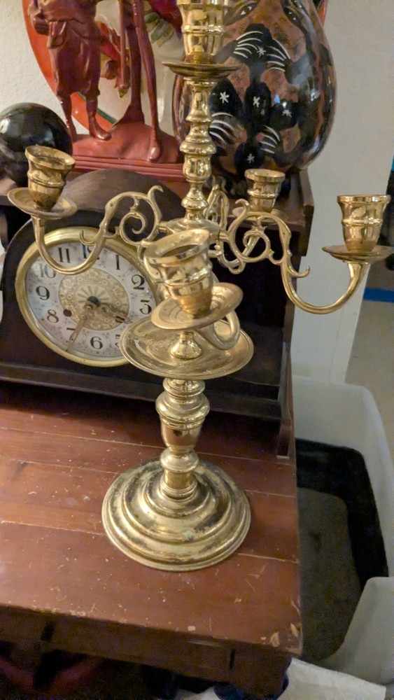 Brass Candelabra