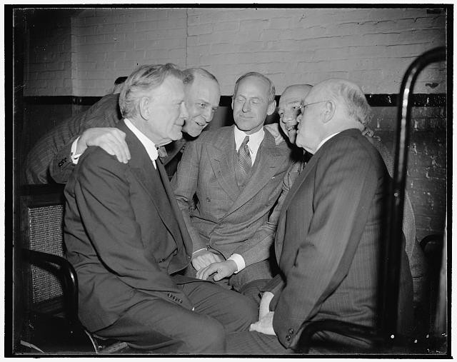 Photo:Senator William Borah and group