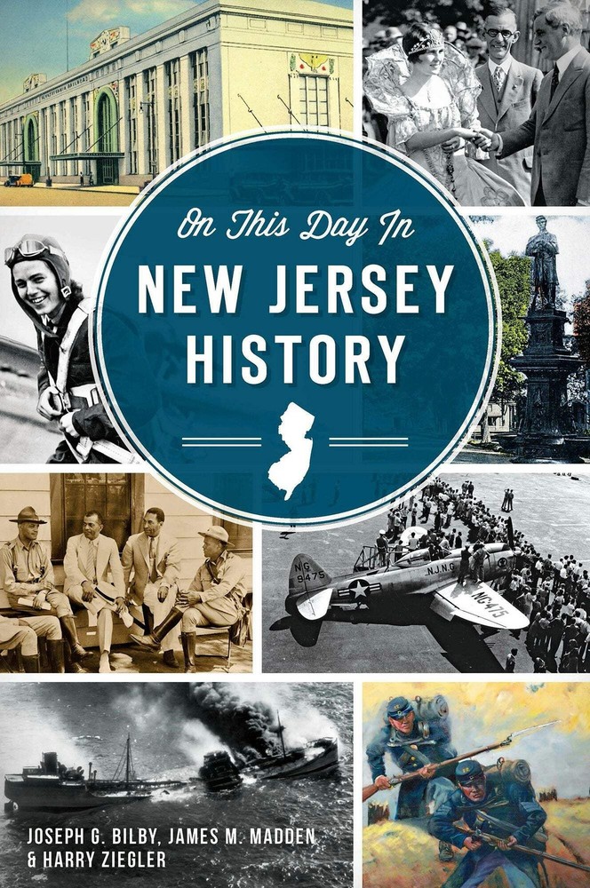 NEW The History Press On This Day in New Jersey History, NJ 9781626195226  Trade