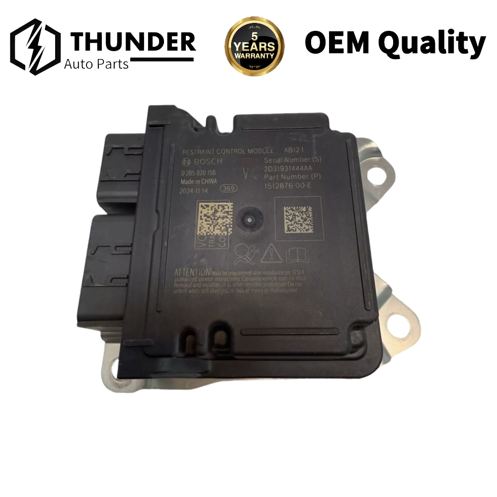 Restraint Control Module For 2017-2022 Tesla Model Y New 1512876-00-E