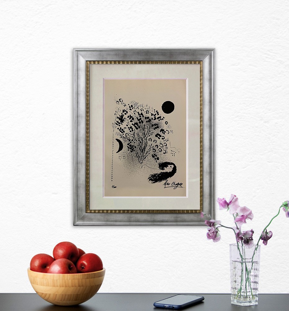 Marc Chagall, Original Hand-signed Lithograph with COA & Appraisal of $3,500