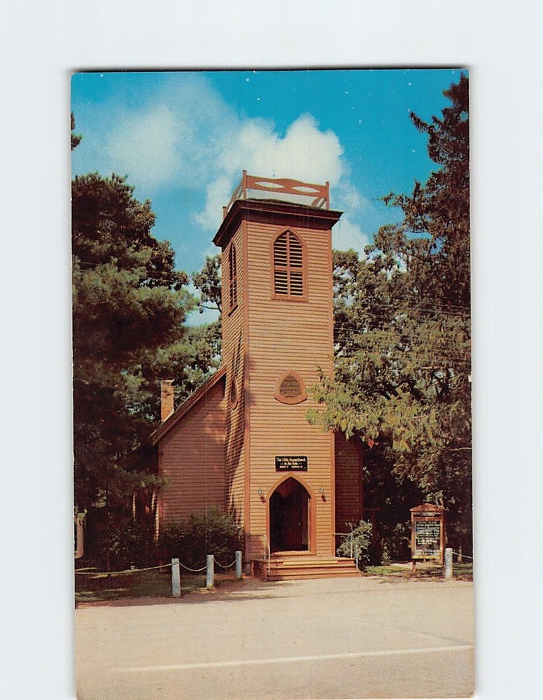 Postcard The Little Brown Church in the Vale Nashua Iowa USA