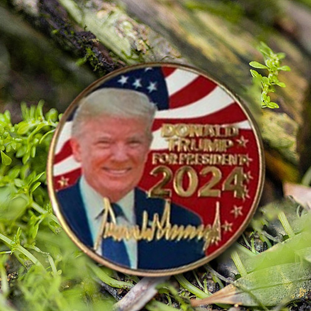 2024 TRUMP Commemorative Collection Exquisite Metal Commemorative Coins