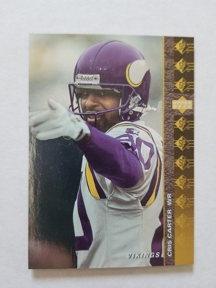 1994 Upper Deck SP Cris Carter #148 Minnesota Vikings