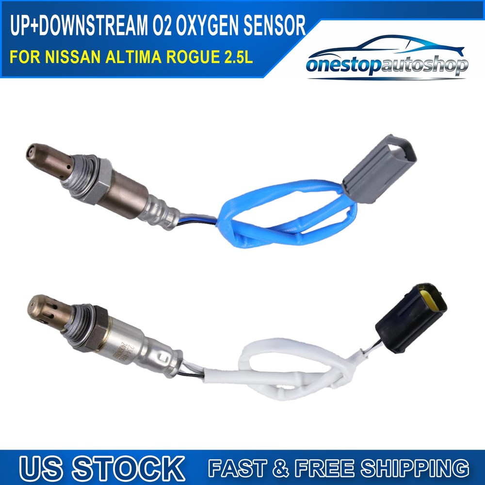 2PCS Up+Downstream O2 Oxygen Sensor For Nissan Rogue 2.5L 2008-2013 234-9036