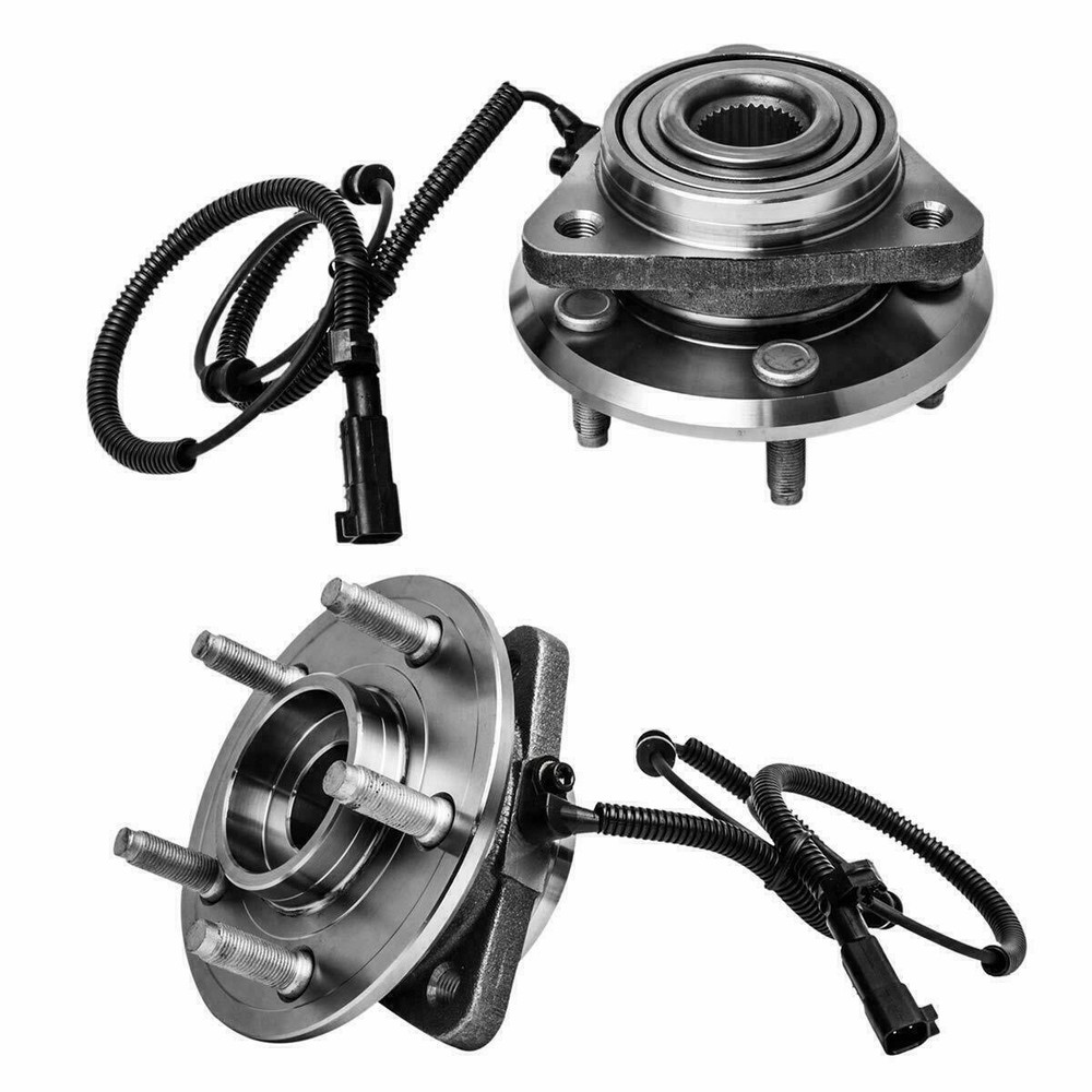 Pair Front Wheel Bearing Hub for 2007-2011 Dodge Nitro 28-12 Jeep Liberty H22 IN
