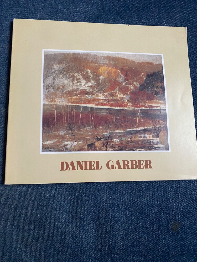 DANIEL GARBER 1880-1958 PA Academy of Fine Arts Exhibition Guide 1980 Phila. NM-image