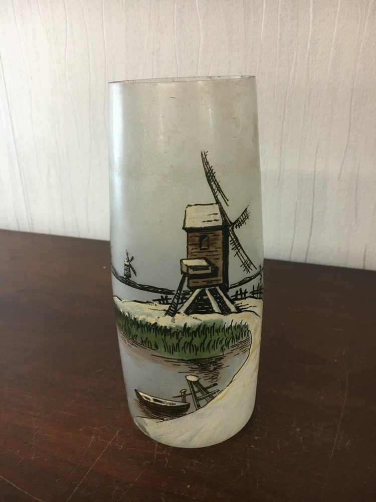 JEM Enamelled Decorative Vase