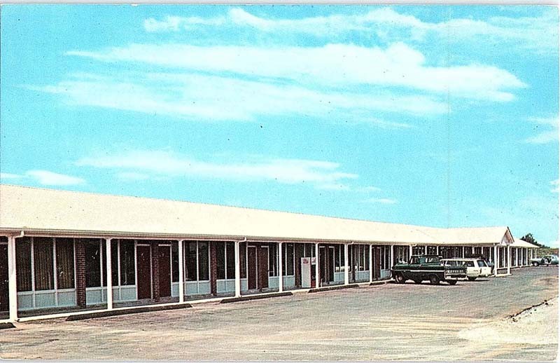Postcard MOTEL SCENE Franklin Kentucky KY m/09 AI6903