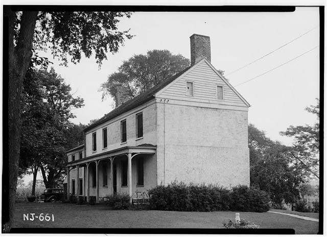 Van Veghten House,Finderne,Somerset County,NJ,New Jersey,HABS,Building Survey