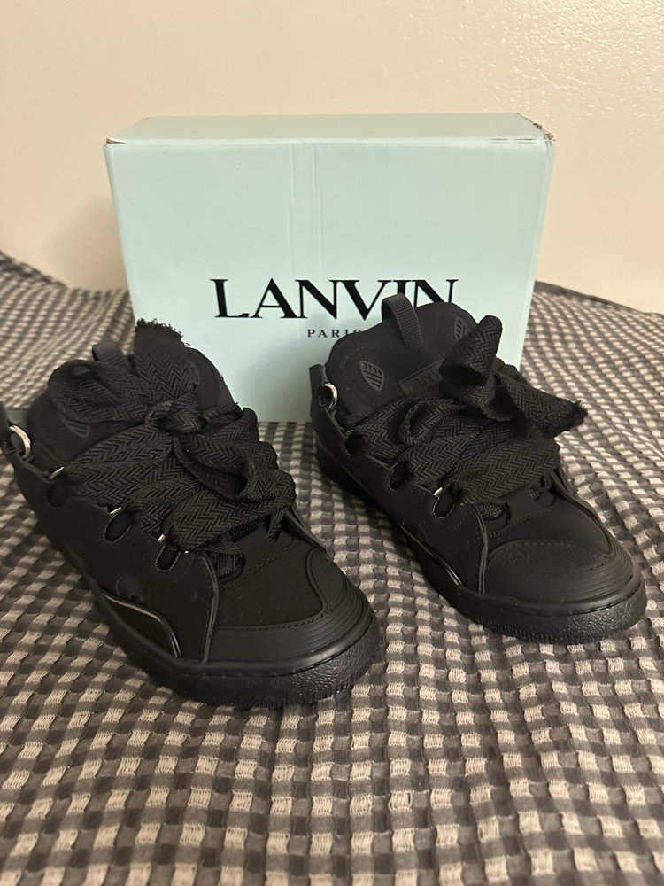 Brand New Size 43 Lanvin Curb Black with Box Men's
