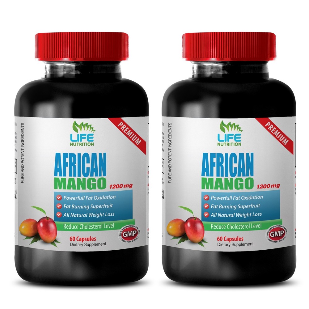 Lose Weight  Fast - African Mango Lean 1200 - Extra Strength Formula Capsules 2B