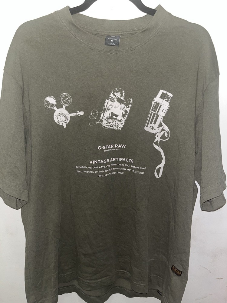 Archive Boxy Organic Cotton Graphic T-Shirt G-Star Raw