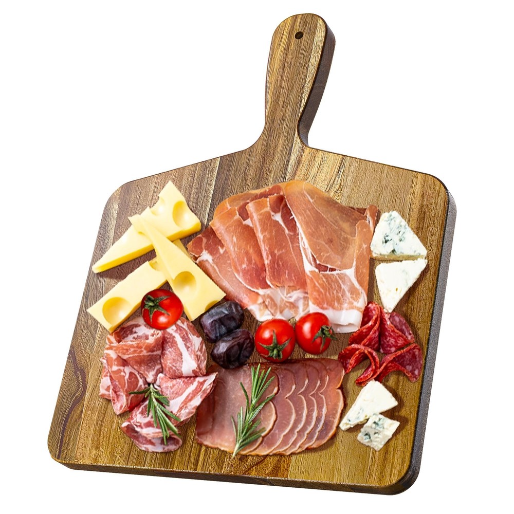 Acacia Wood Cutting Boards for Kitchen 17''x13'' Large Wooden Cutting Board w...-image