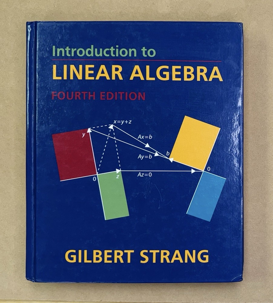 Like New! Intro to Linear Algebra 4th by Gilbert Strang (MIT) 2009 HC
