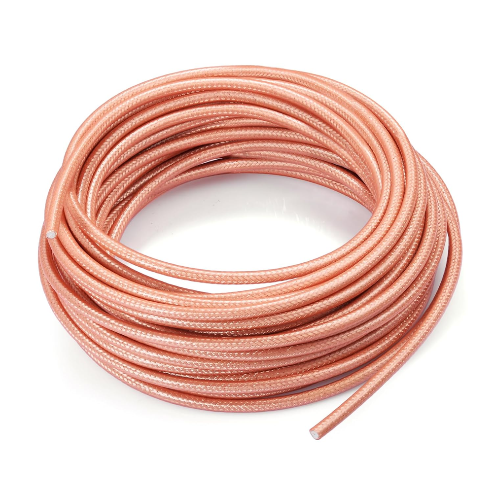 RG400 RF Coax Cable M17/128 Double Shield Coaxial Cable 130ft  High Temperature