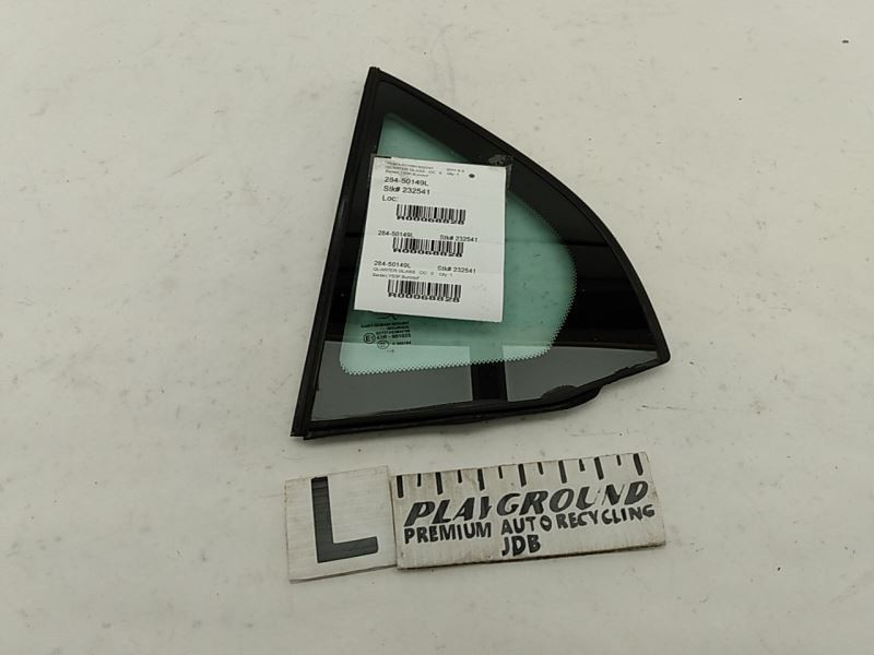 Cuarto de ventana de cristal trasero izquierdo para conductor Saab 9-3 sedán compatible con 2006-2011 07 08 09 10