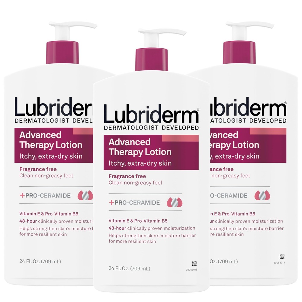 Advanced Fragrance-Free Moisturizing Lotion Enriched with Vitamins E & Pro-V B5
