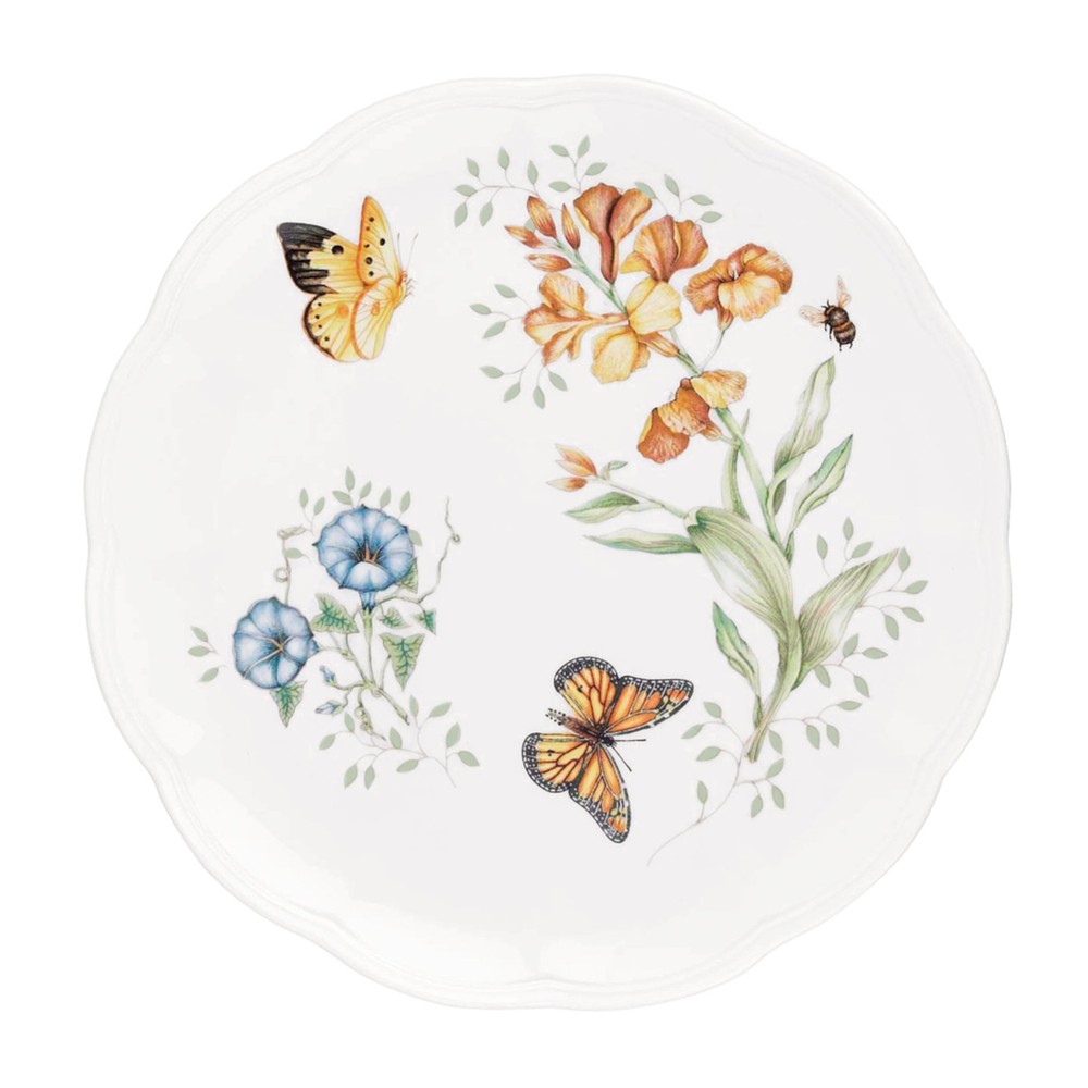 Butterfly Meadow Monarch Dinner Plate for Elegant Dining