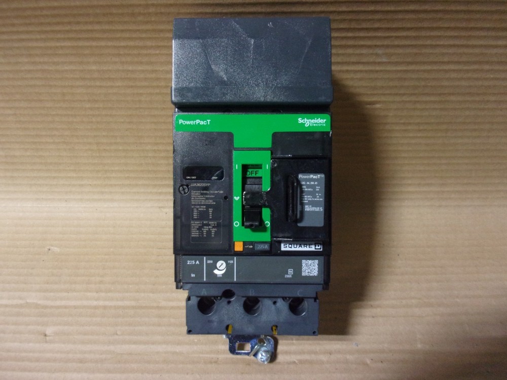 NEW SQUARE D JJA JJA36225YP 3 Pole 225 Amp 600V Circuit Breaker NTO FLAW #123