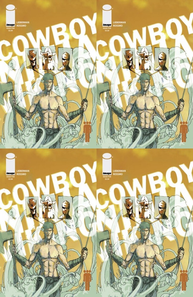 Cowboy Ninja Viking #5 (2009-2010) Image Comics - 4 Comics