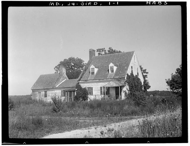Hall House,Cherrix Road,Girdletree,Worcester County,MD,Maryland,HABS,Home