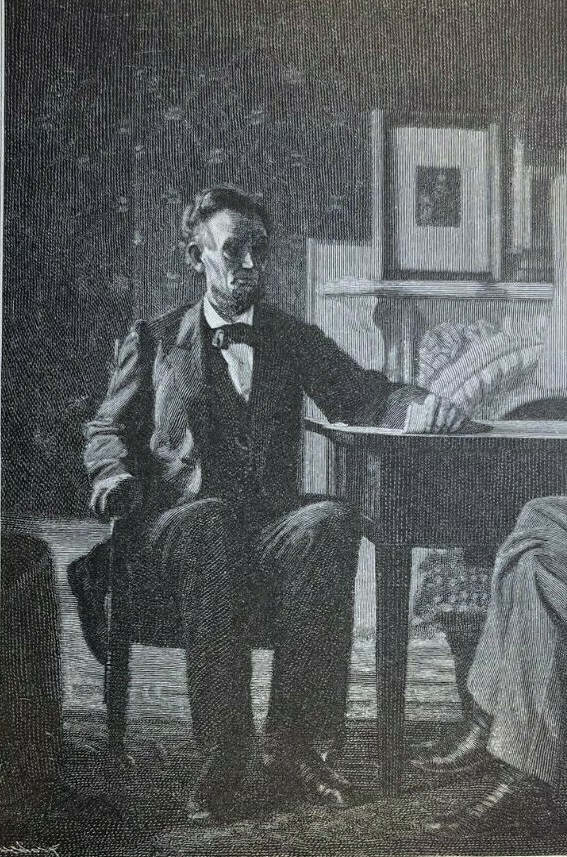 1899 Abraham Lincoln Method of Dealing With Men illustrated